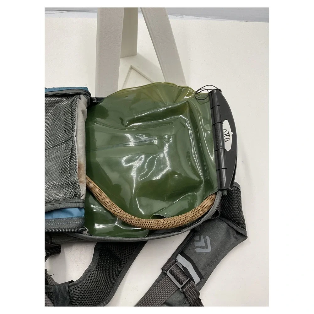 Outdoor Products H2O Performance Hydration Pack Teal Grey w/ Source Bladder